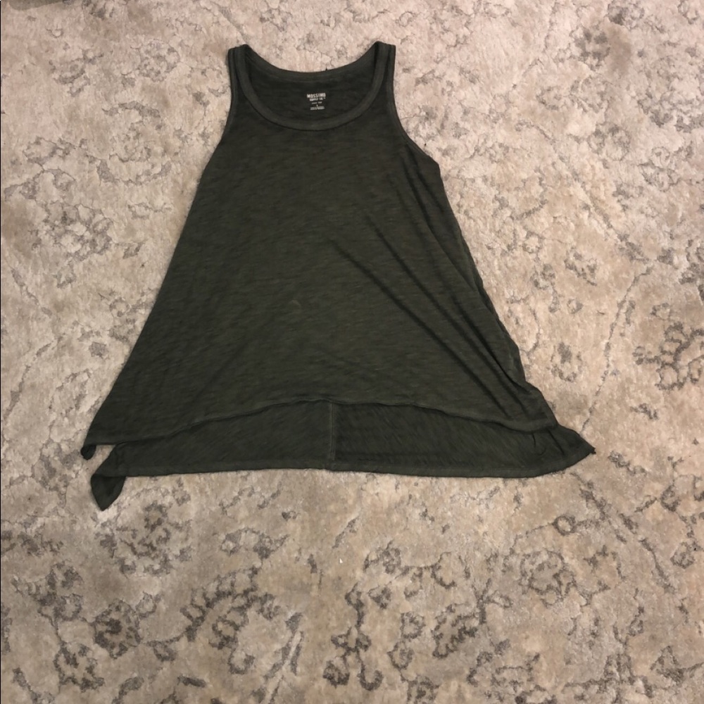 Mossimo Green Flowy Tank!